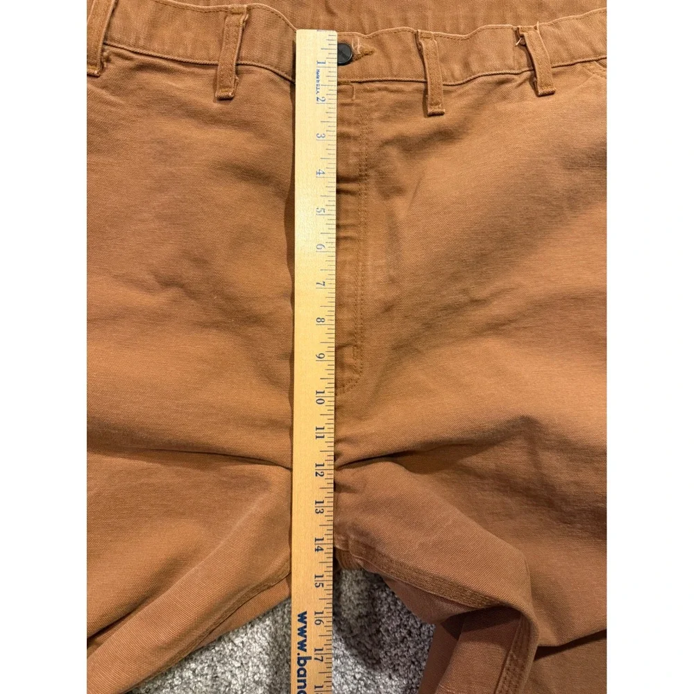Carhartt‎ Flame Resistant Pants Mens 46X26* FRB229 BRN Work Pants Brown Cotton *